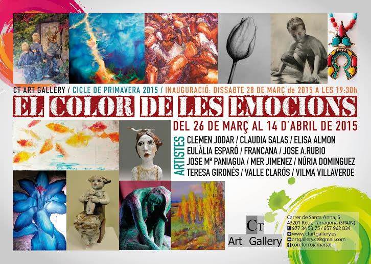 Exposicion--El color de les emocions--CT Art Gallery-Abril 2015-Reus