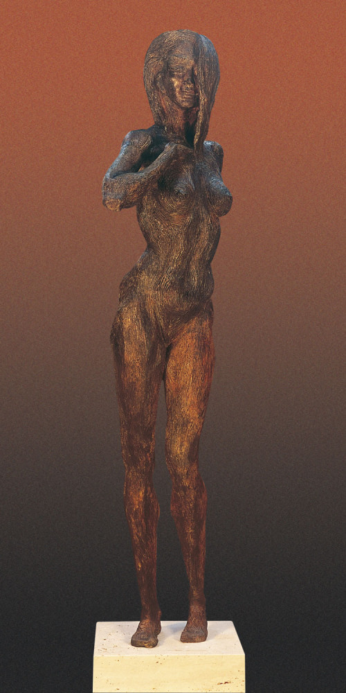 escultura-pilar-bronce-mer-escultora